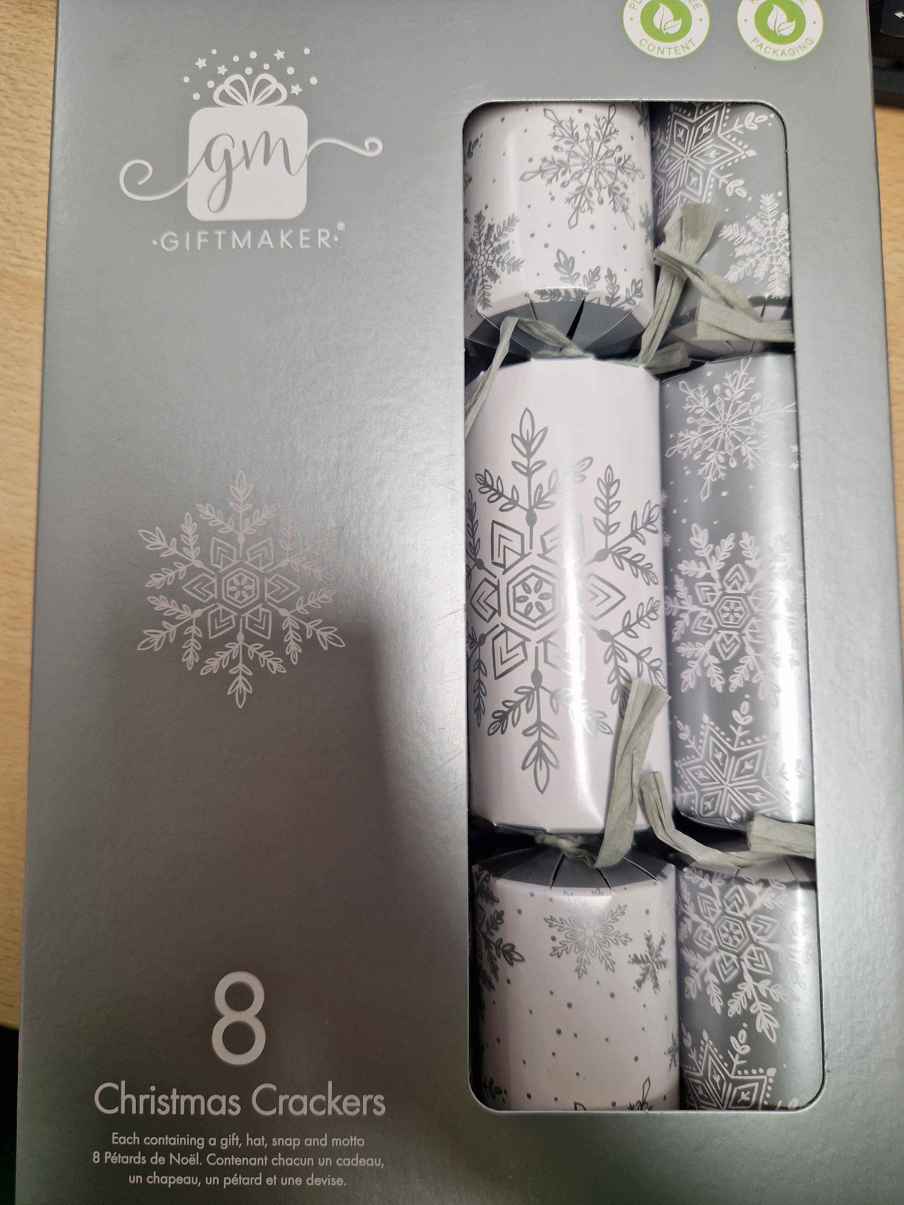 GM Giftmaker christmas crackers