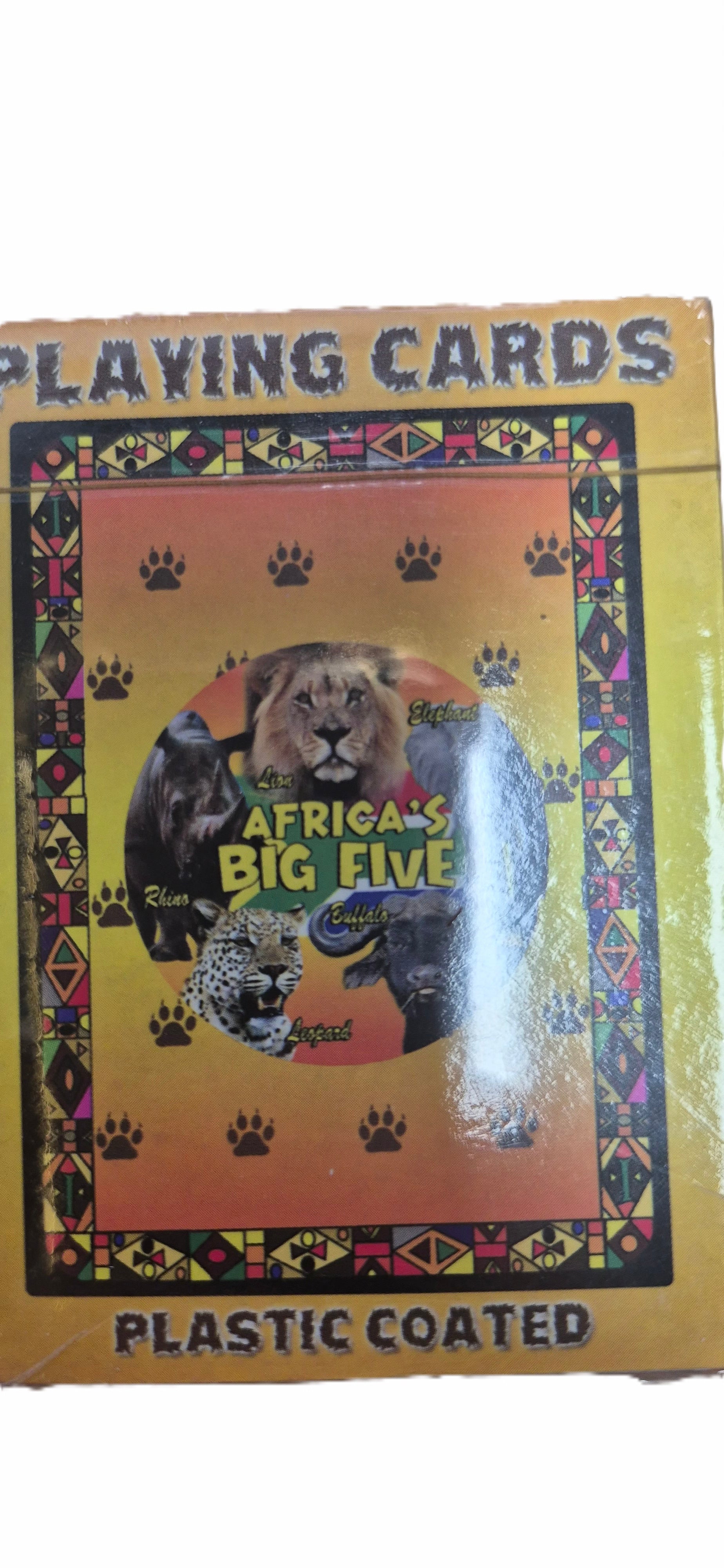 playing cards Africas Big 5
