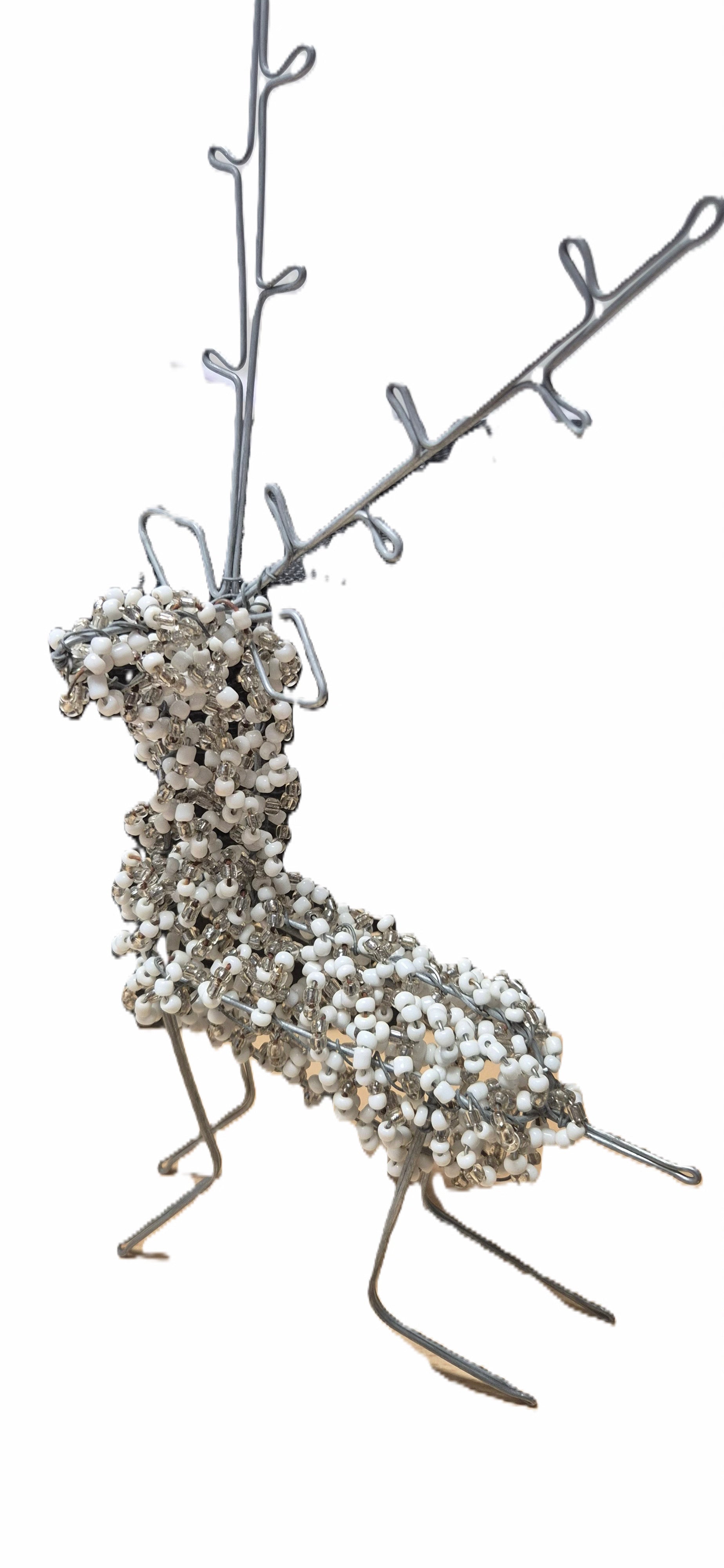 Christmas reindeer beaded