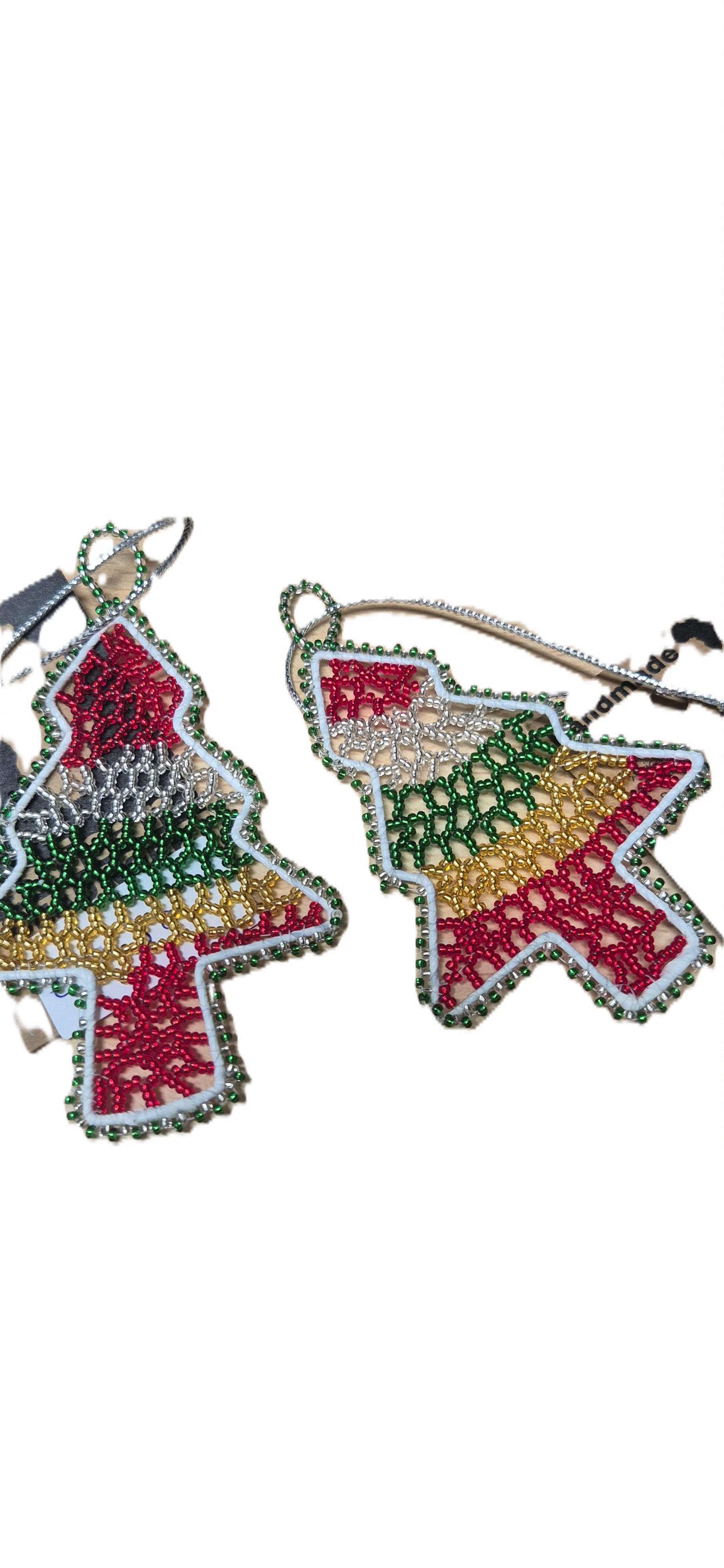 Beaded christmas tree