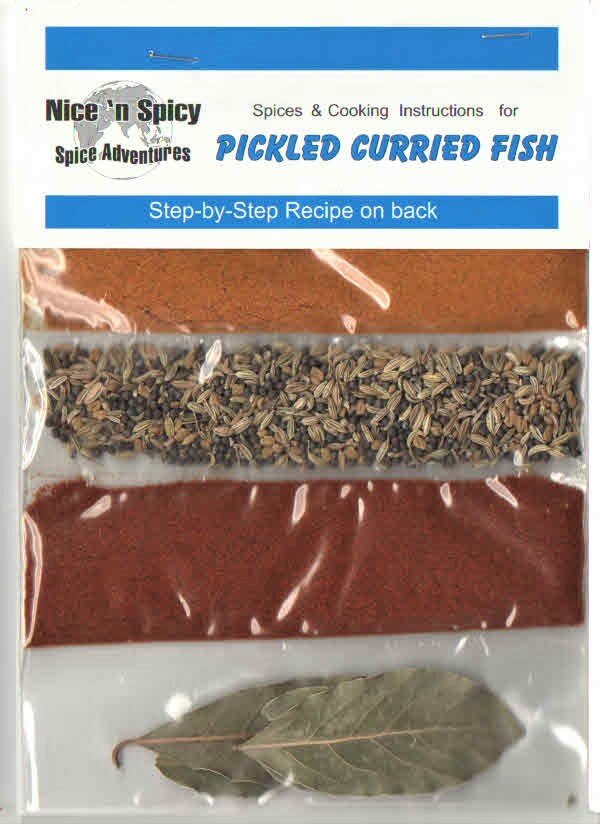 Nice 'n Spicy Pickled Curried Fish
