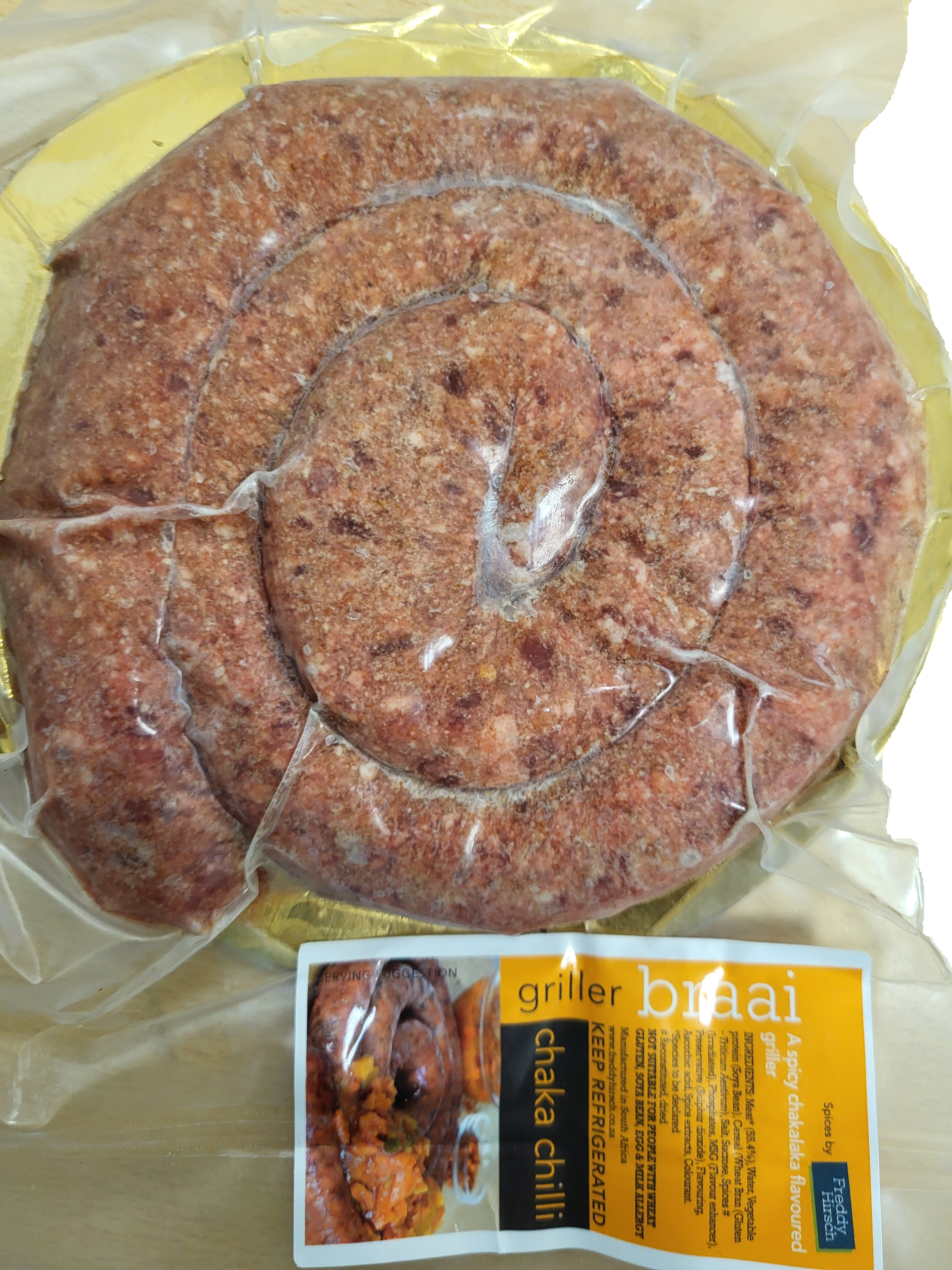 Boerewors chaka chilli