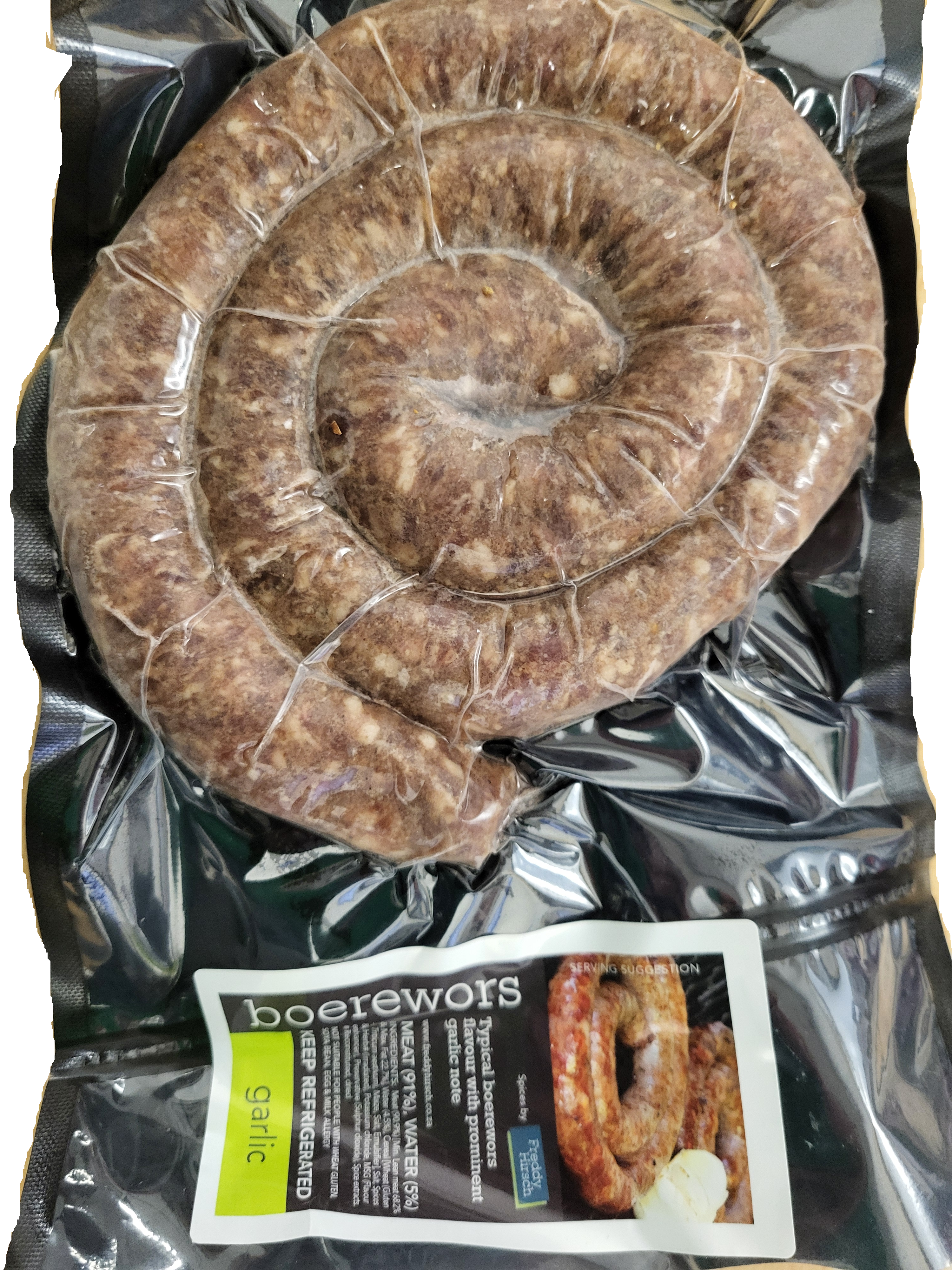 Boerewors garlic