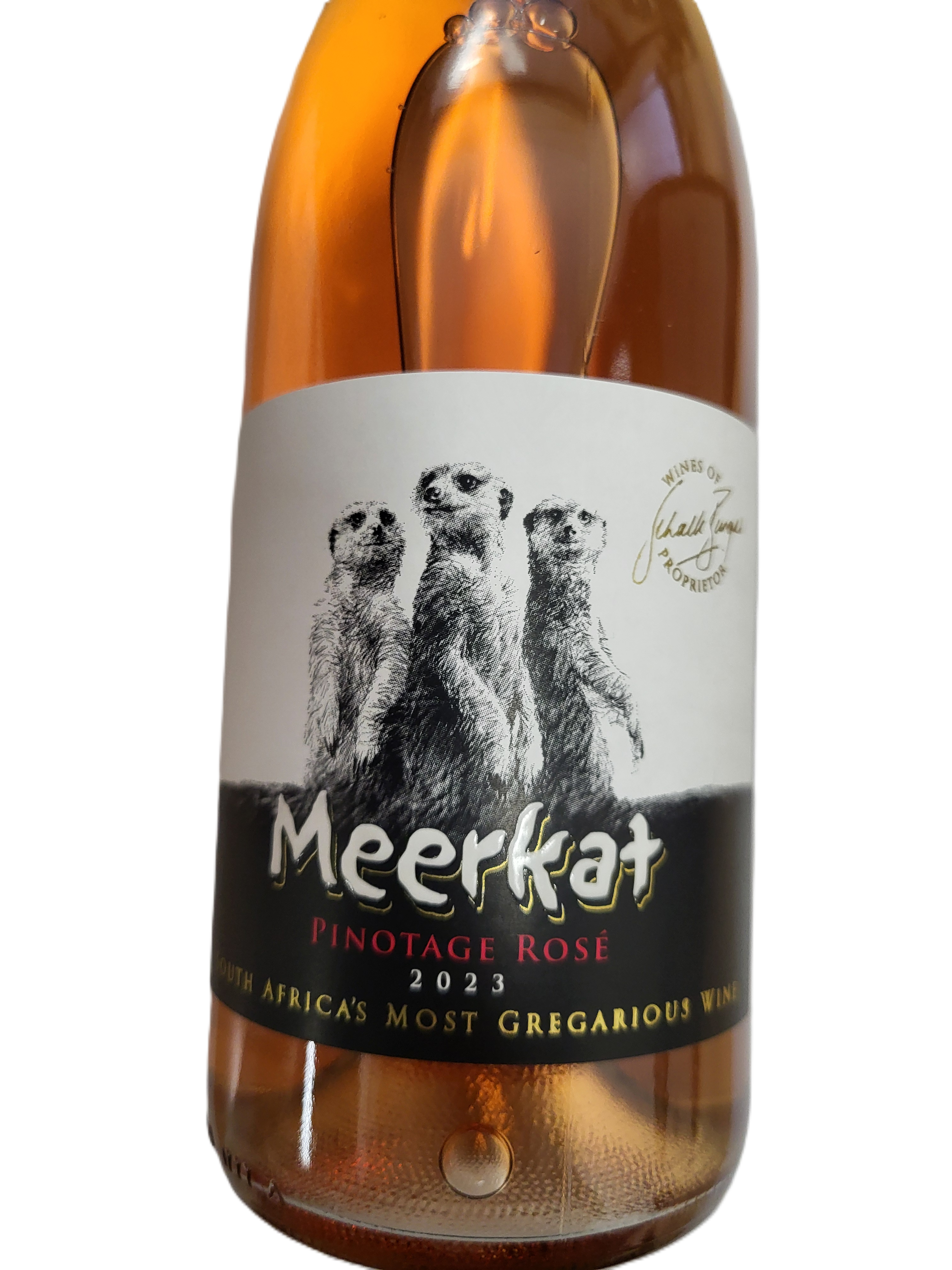 meerkat pinotage rose