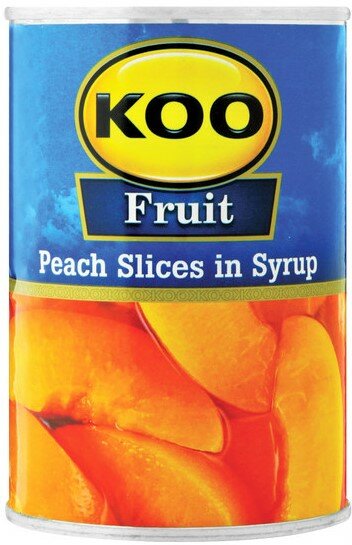 Koo Canned Fruit Peaches Sliced