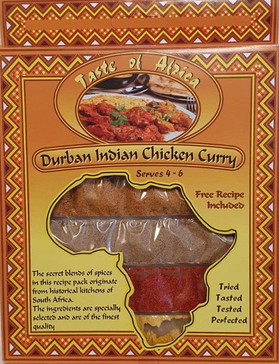 Taste Of Africa Durban Indian Chicken Curry