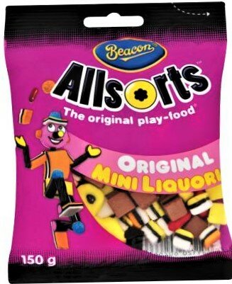 Beacon Allsorts Liquorice Mini big bag