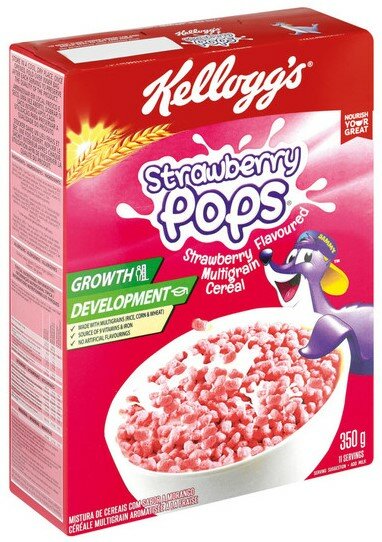 Kelloggs Strawberry Pops