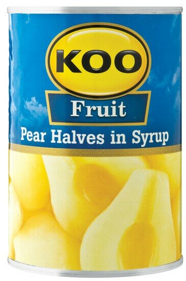 Koo Canned Fruit Pear Halves