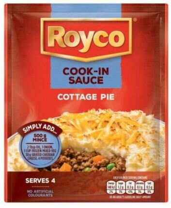 Royco Cook in Sauces Cottage Pie