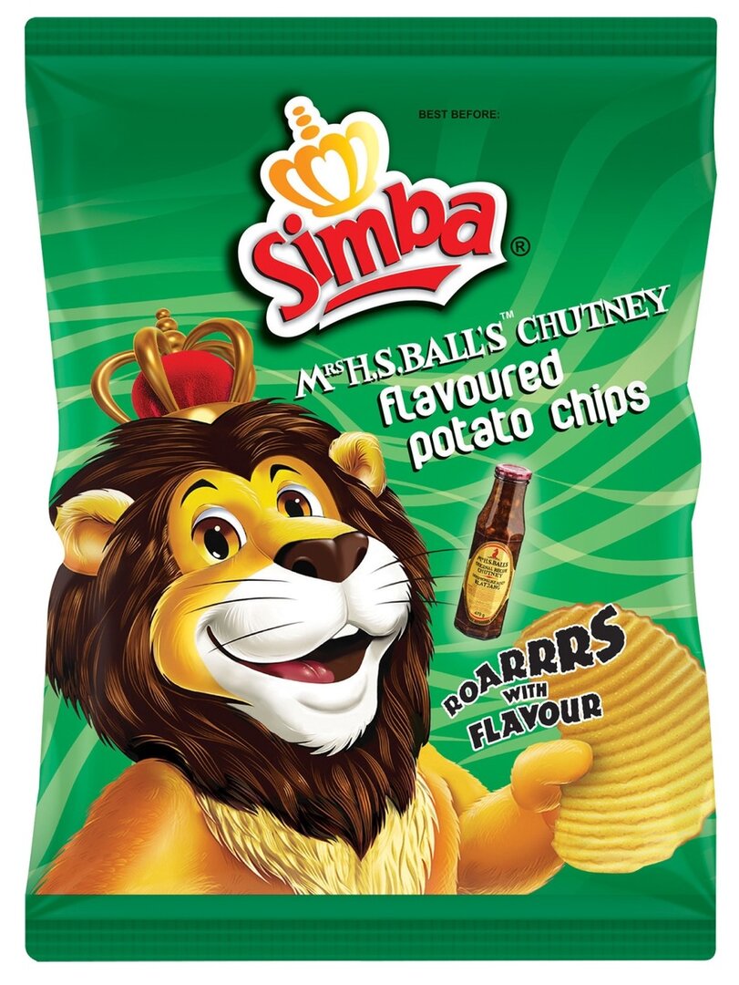 Simba Chips Mrs Balls Chutney