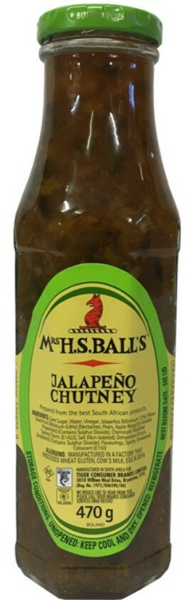 Mrs Balls Chutney Jalapeno