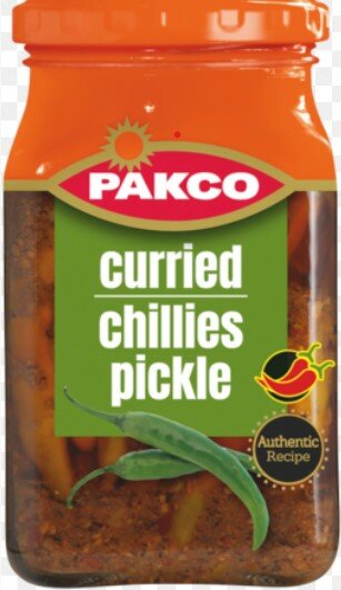 Pakco curried chilli pickle