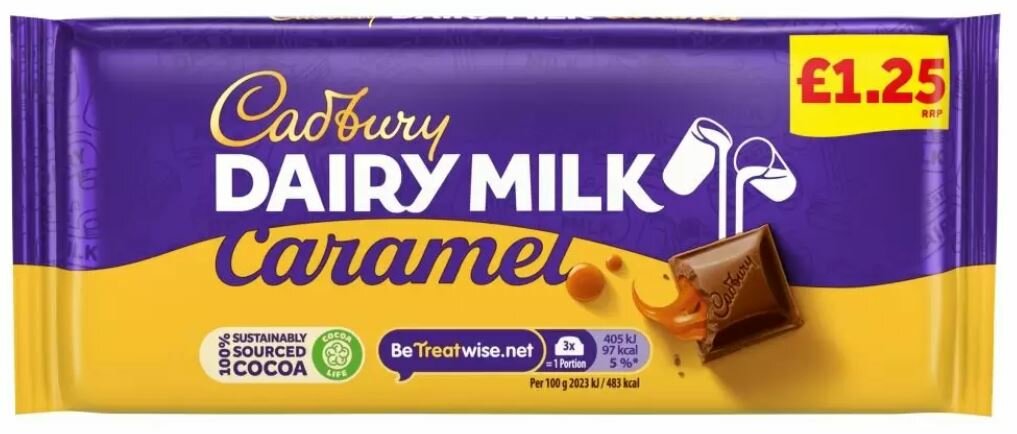 Cadbury Dairy Milk Caramel d