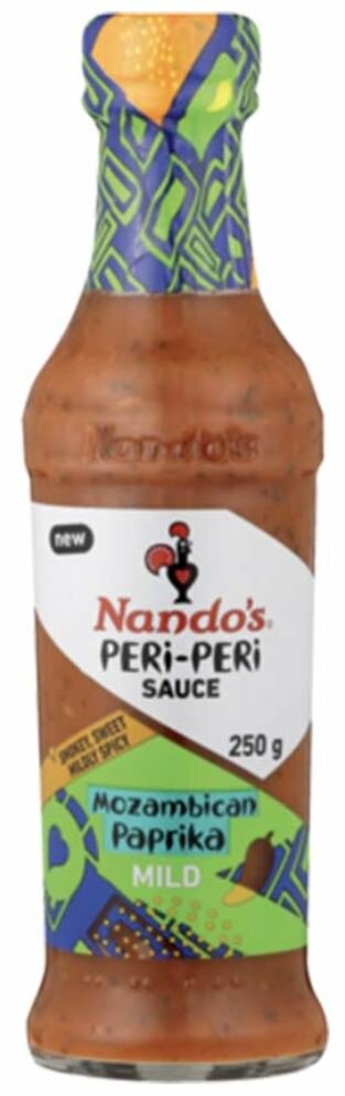 Nandos Peri Peri Sauce Large Mozambican Paprika Mild