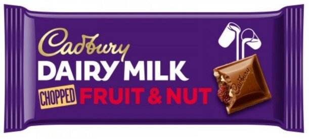 Cadbury Dairy Milk Fruit & Chopped Nut