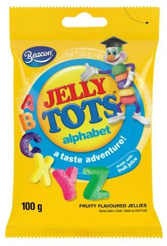 Jelly Tots Lick 'n Learn Alphabet