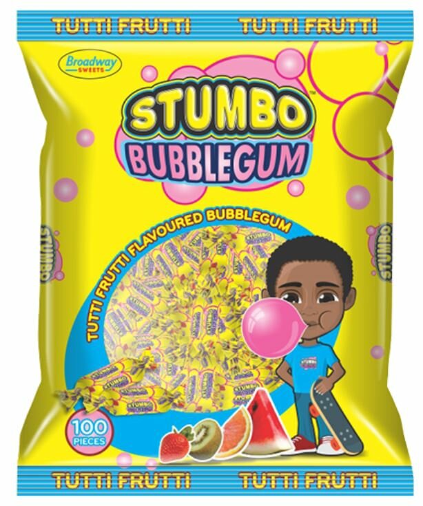 Stumbo Bubble Gum Tutti Fruiti