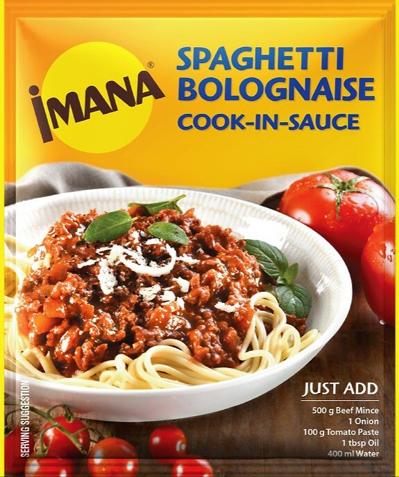 Imana Cook in Sauces Spaghetti Bolognaise