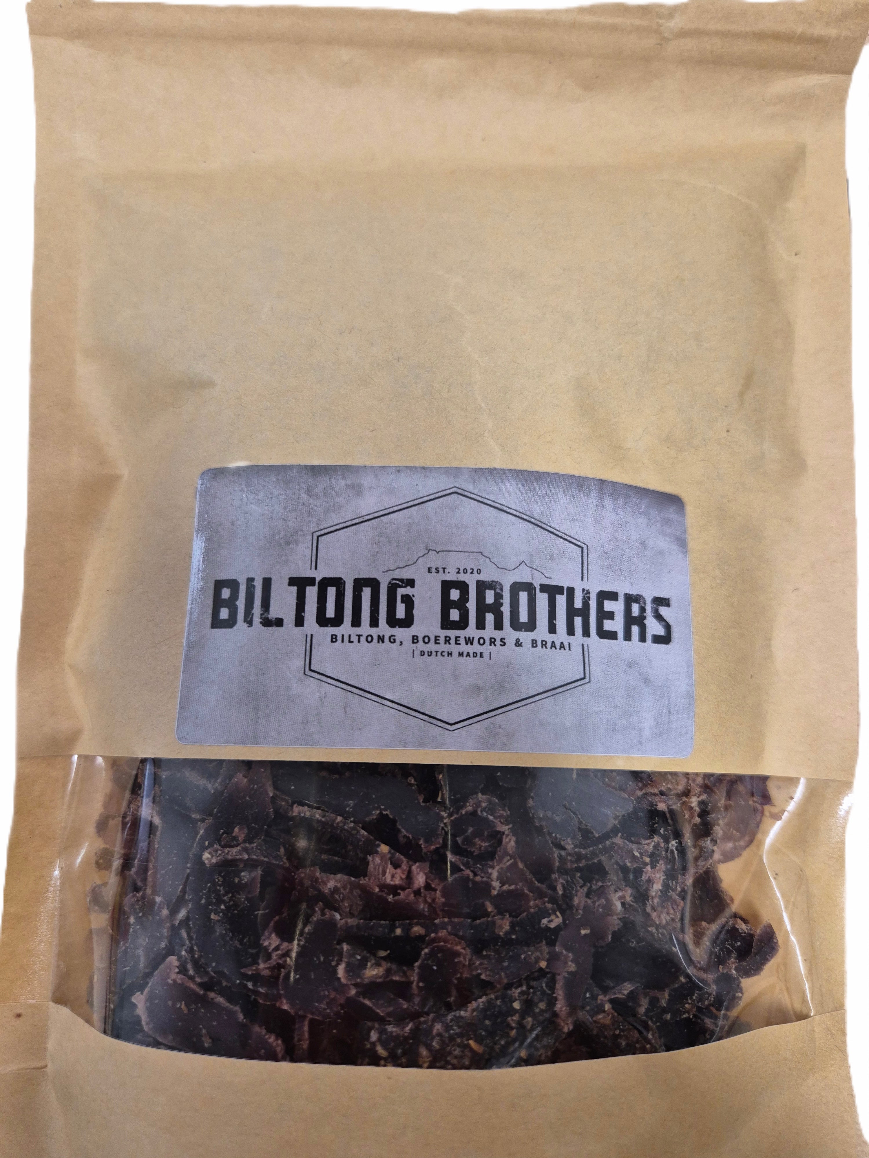 Biltong with fat 250gr