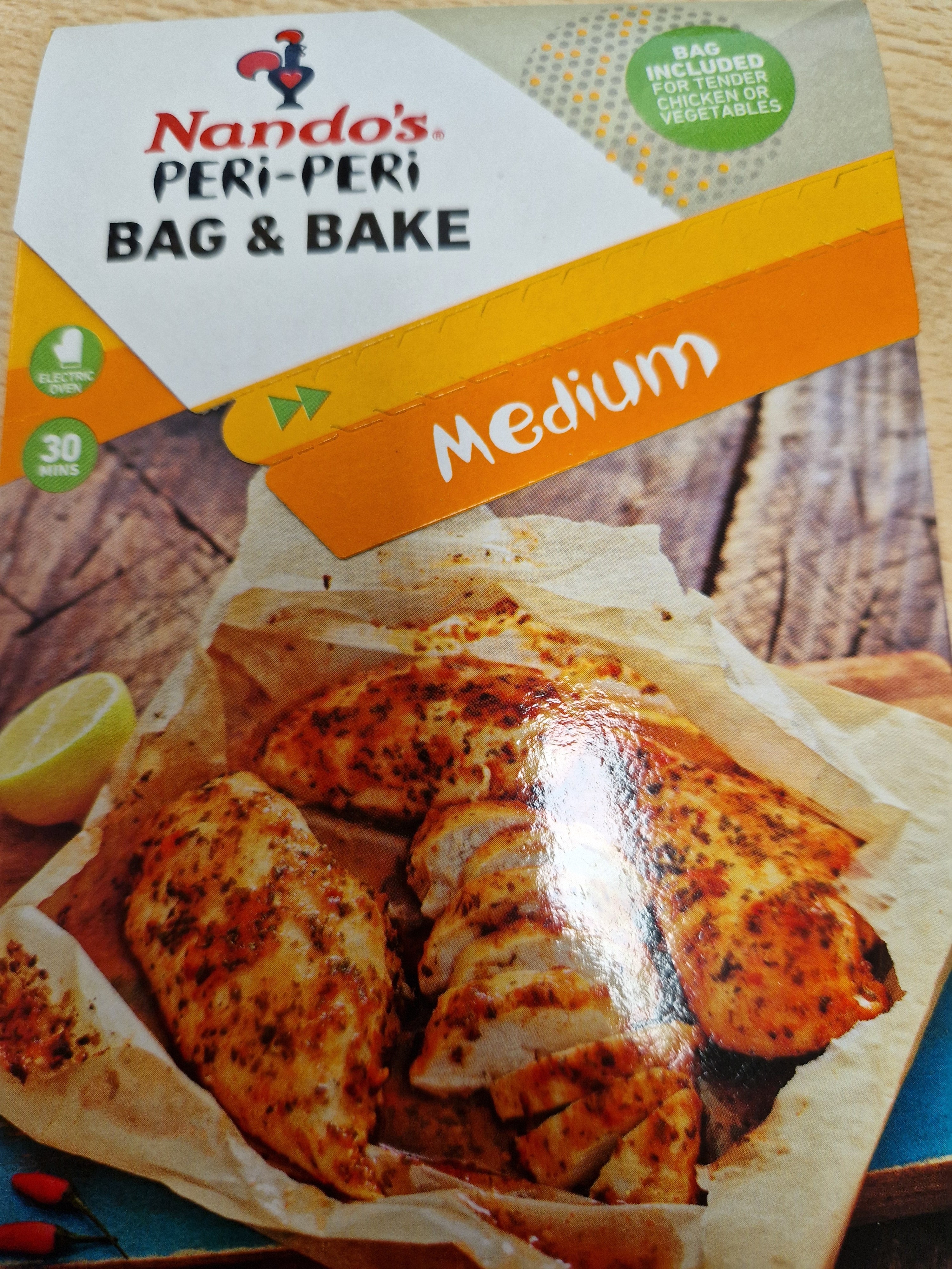 Nando's Peri-Peri Bag & Bake medium