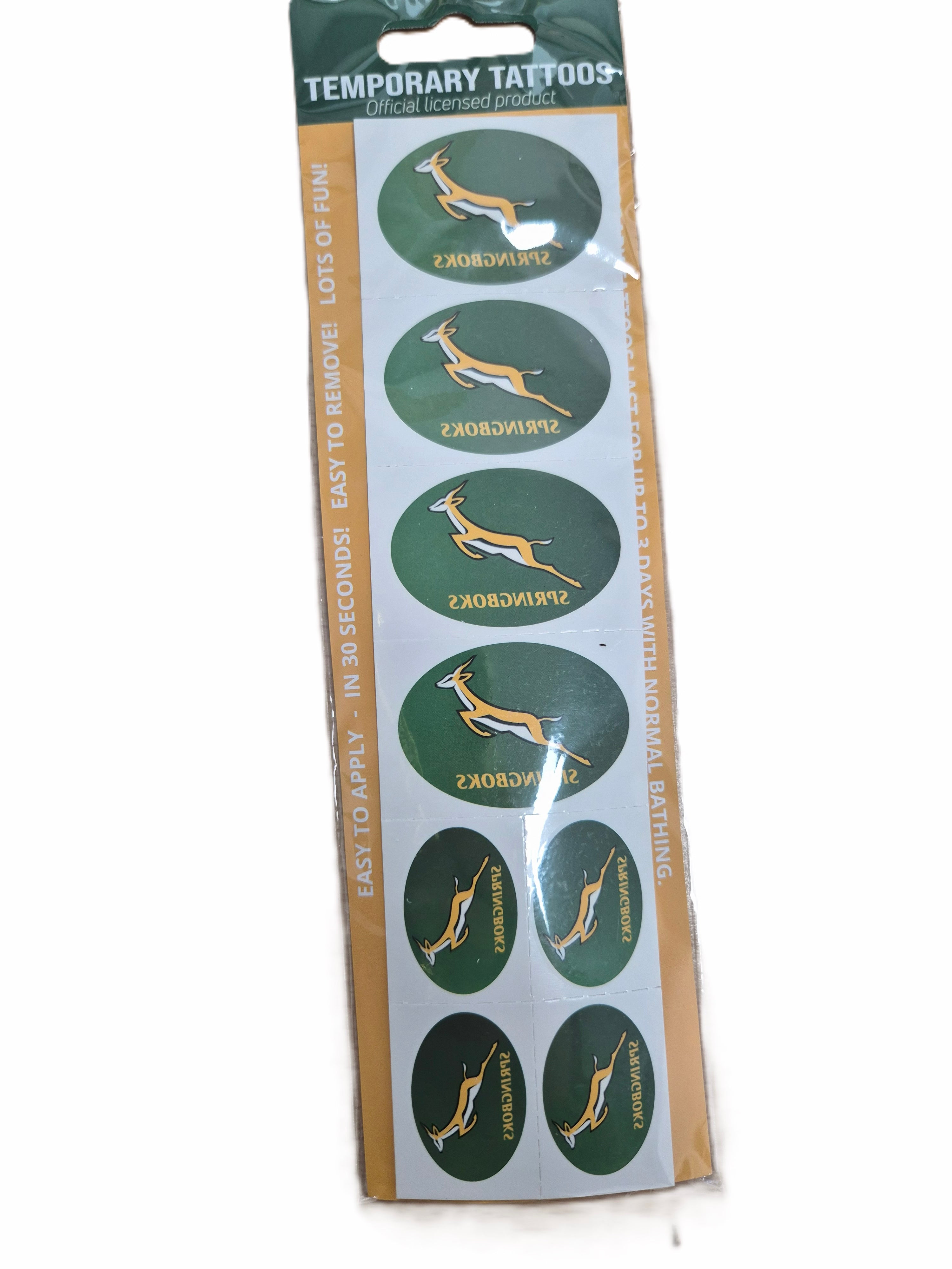 South African Springbok Tattoos