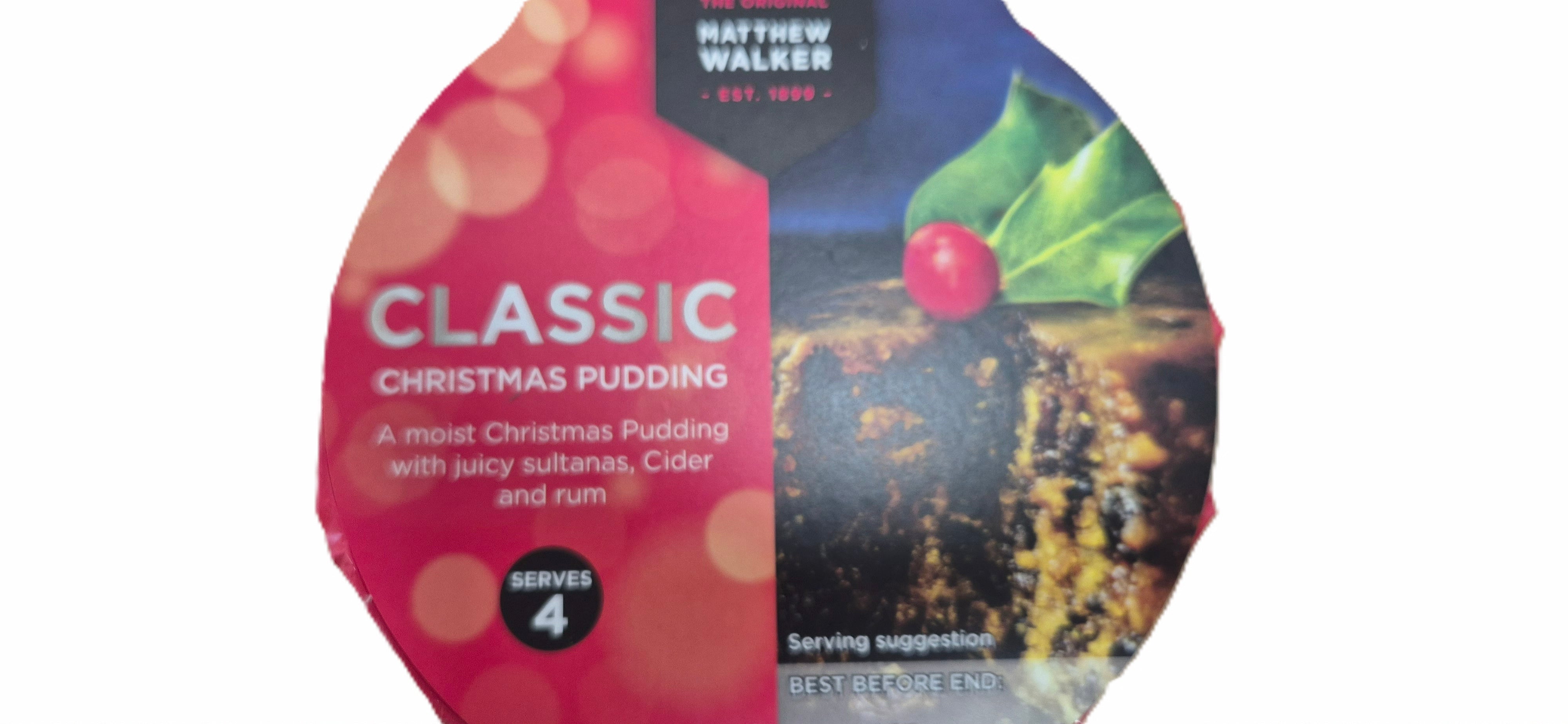 Matthew Walker classic Christmas Pudding