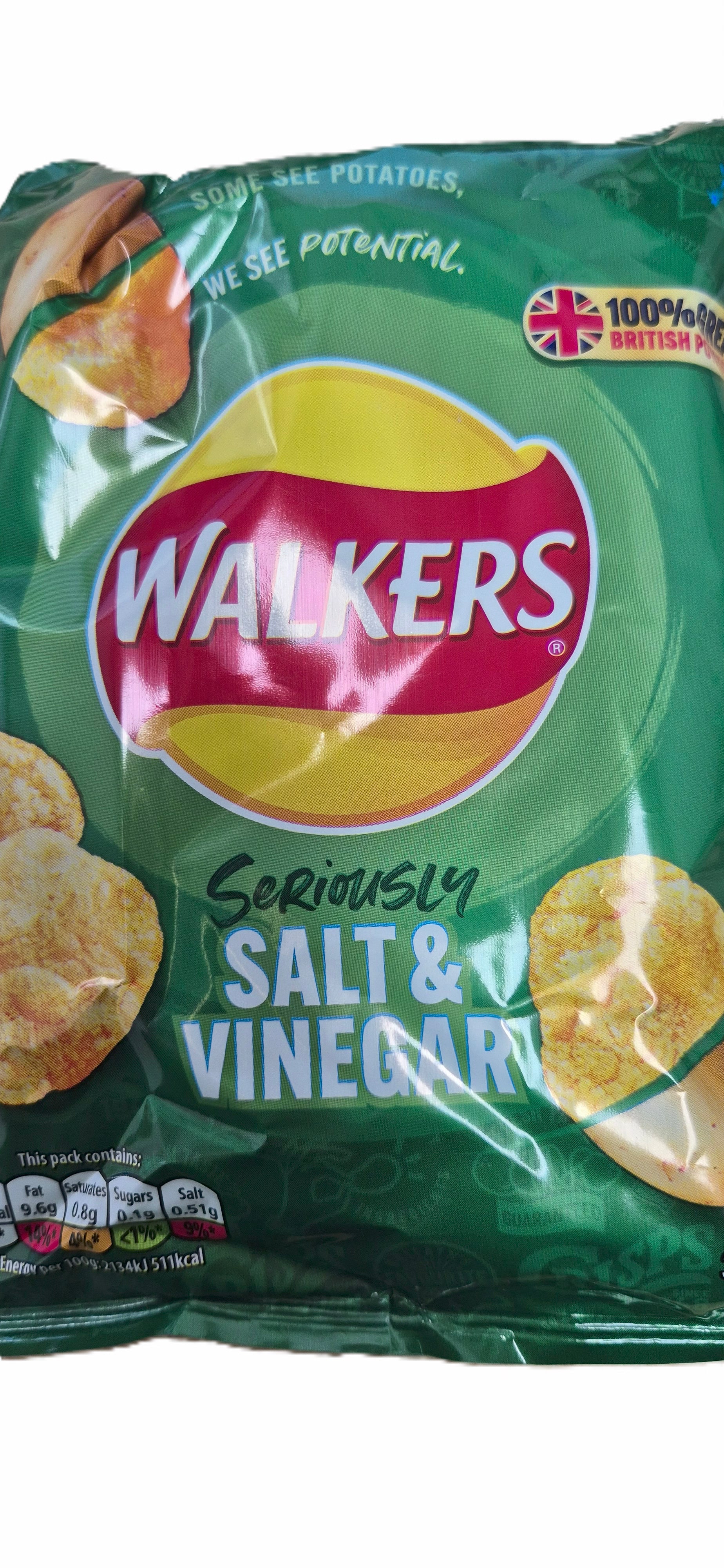 Walkers Salt and Vinegar chips