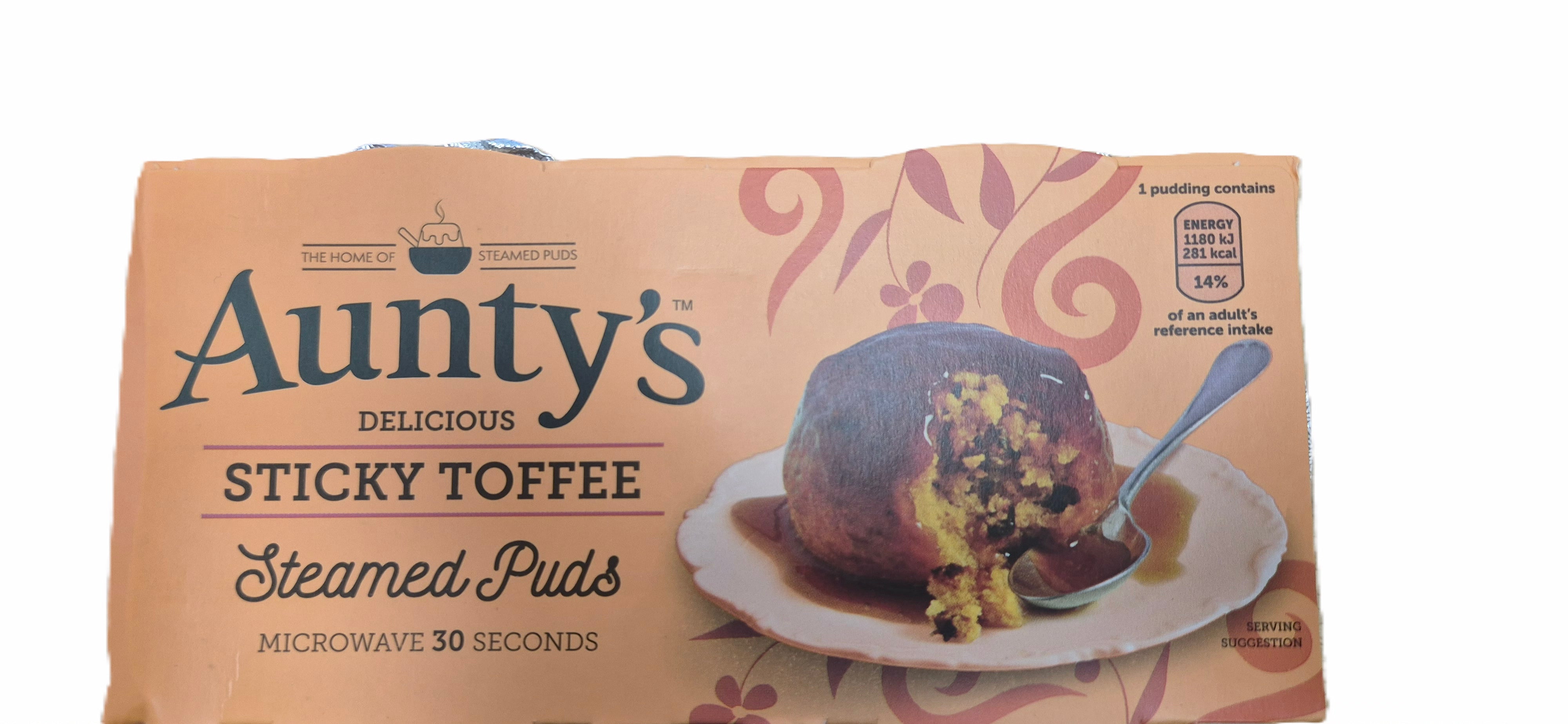 Aunty's Sticky Toffee steamed puds