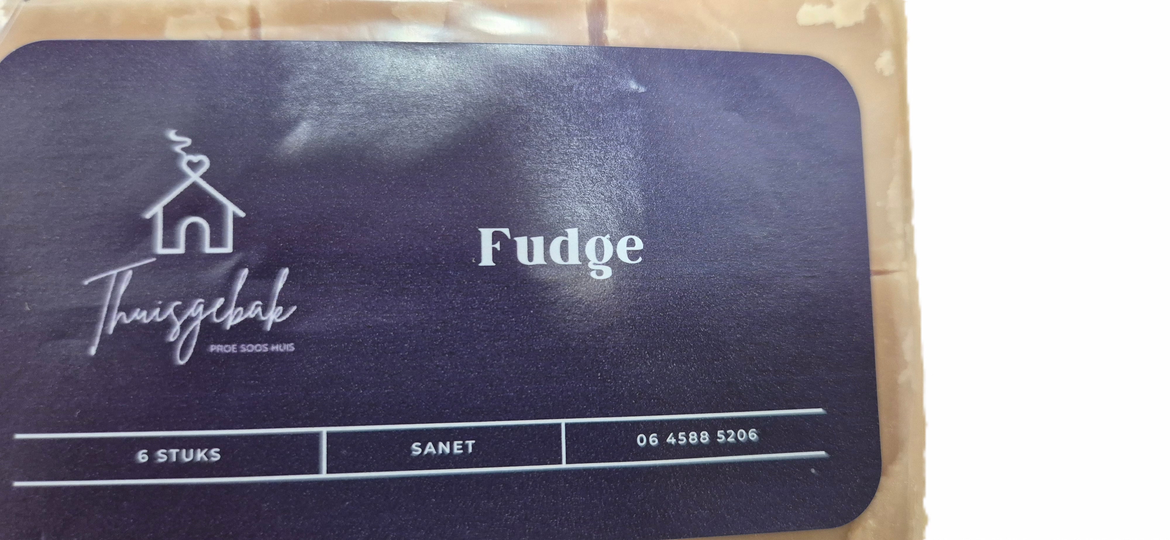Thuisgebak Homemade Fudge