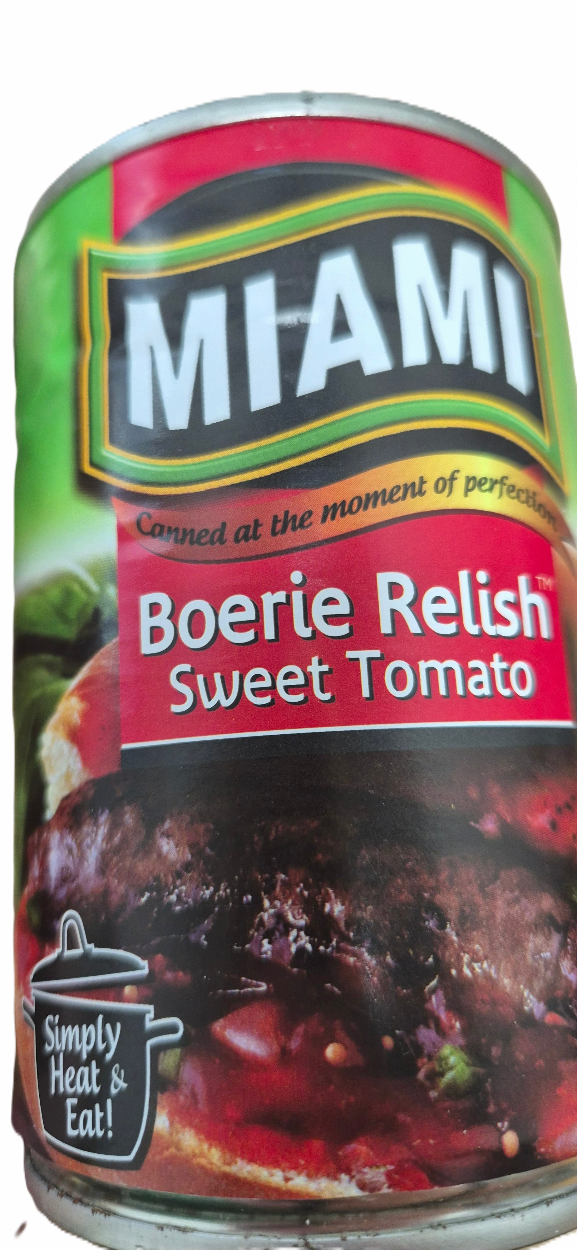 Miami Boerie Relish seewt tomato