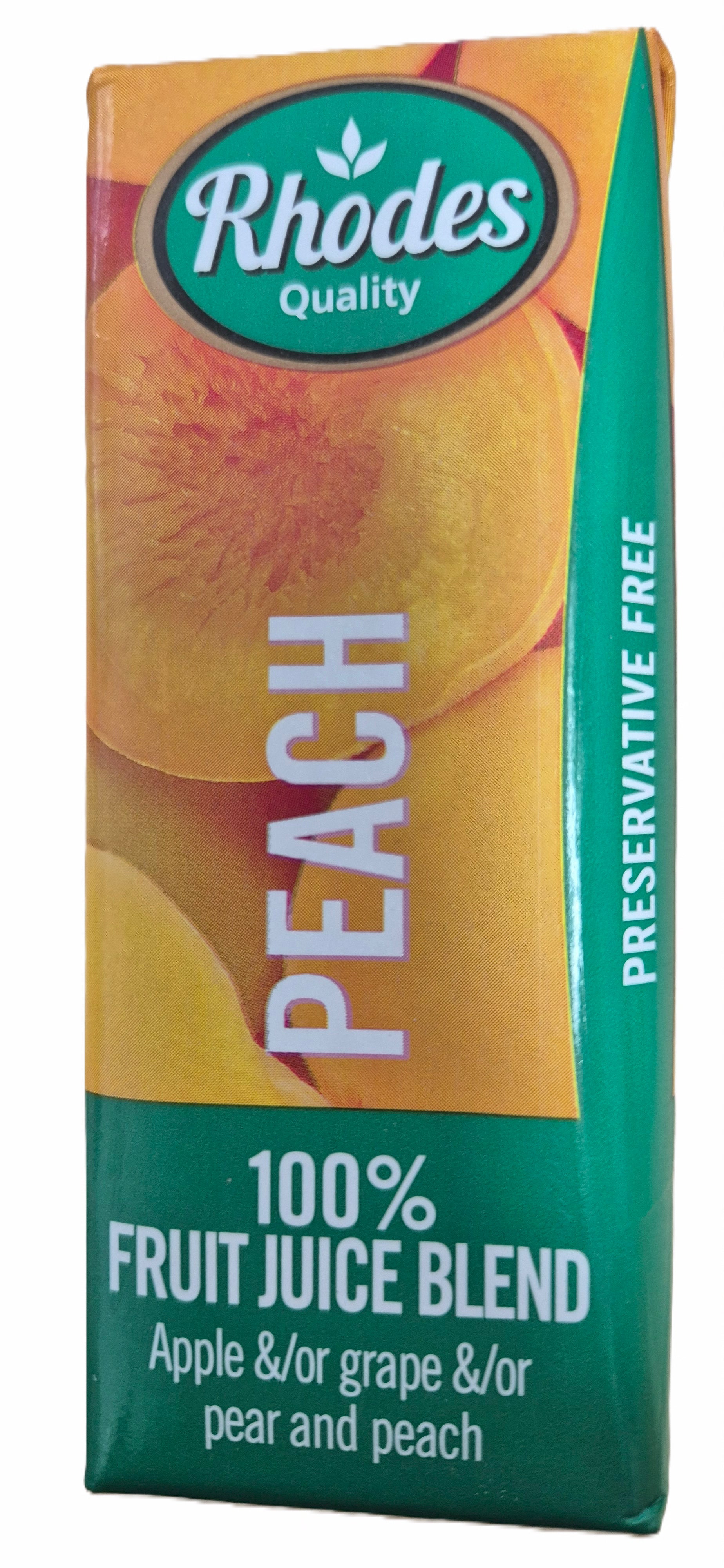 Rhodes Peach juice