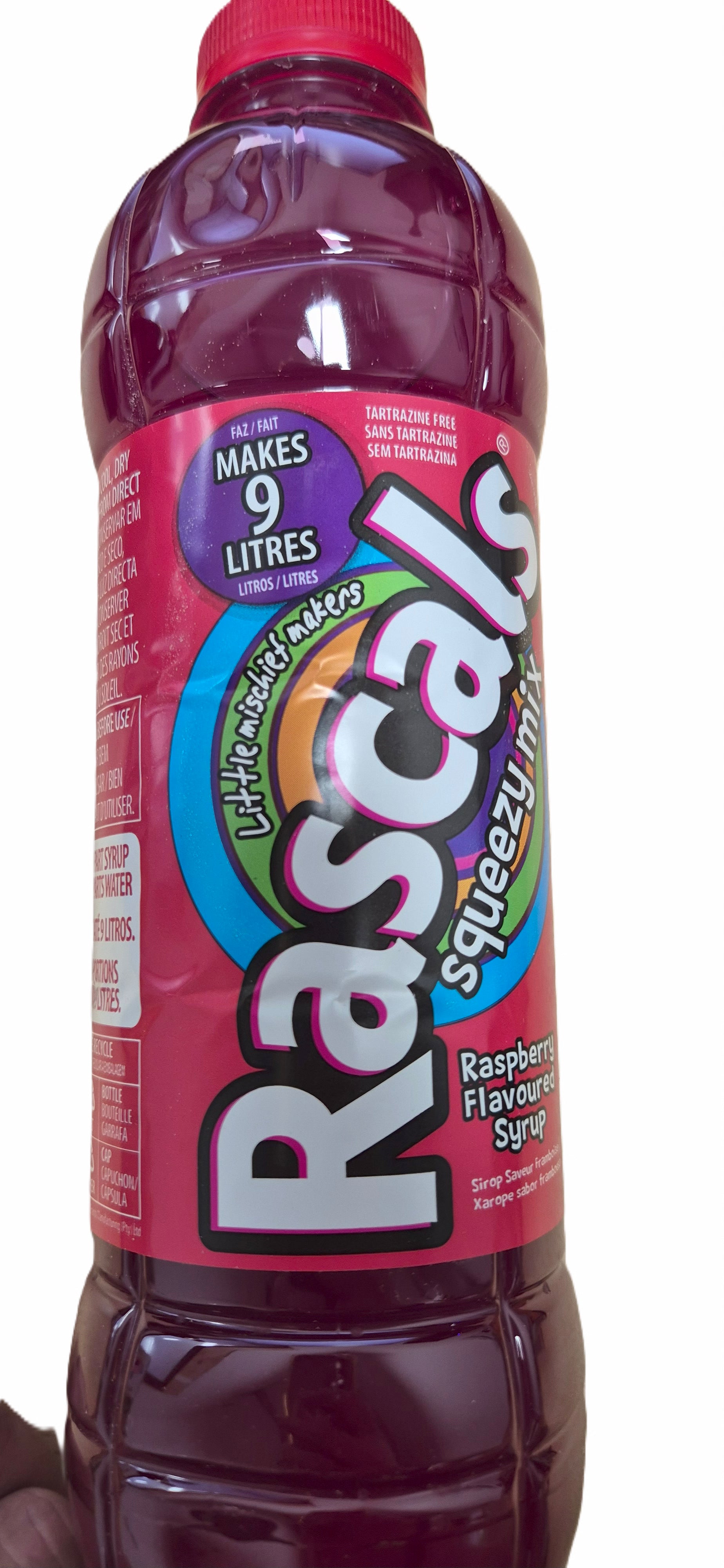 Rascals squeesy mix raspberry