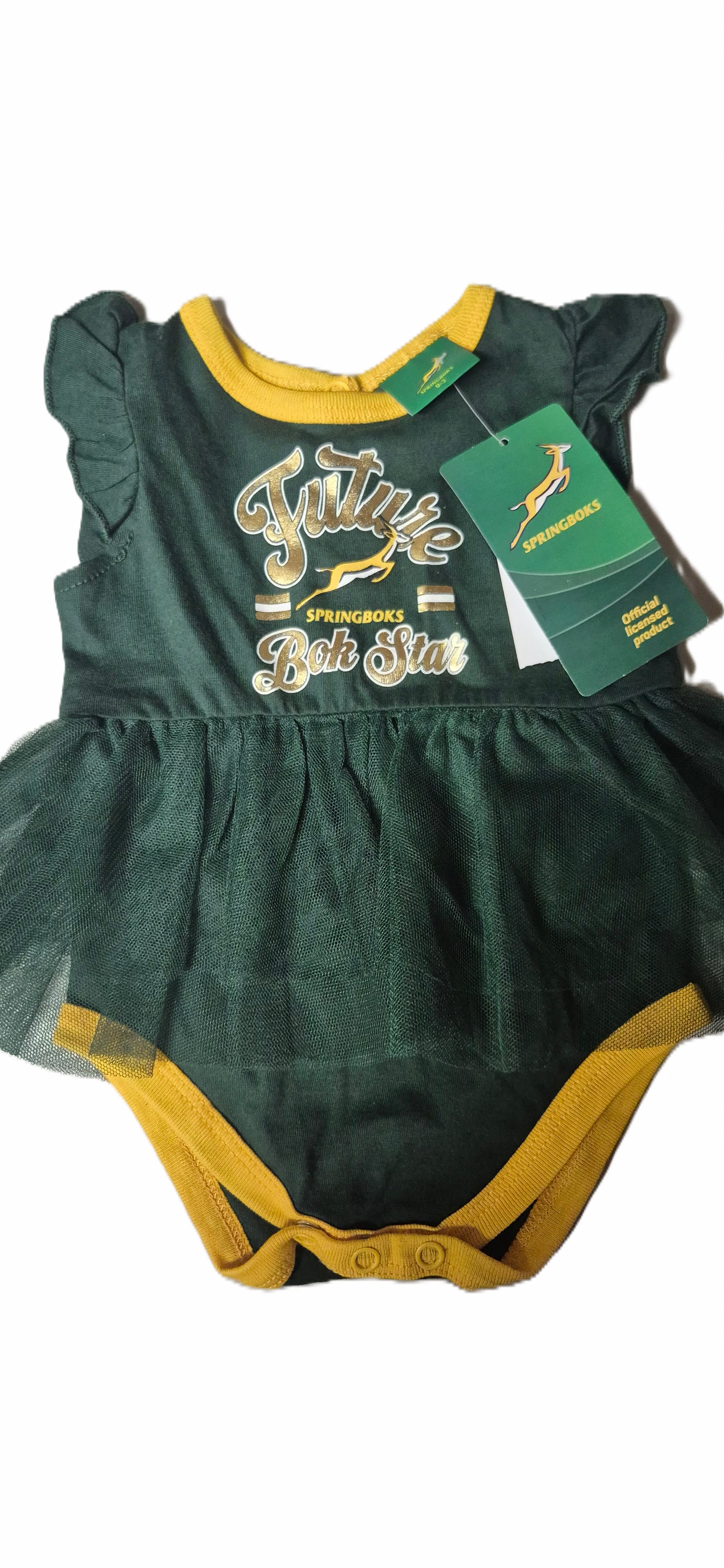 Springbok babygrow with tutu  for girls 12-18 months