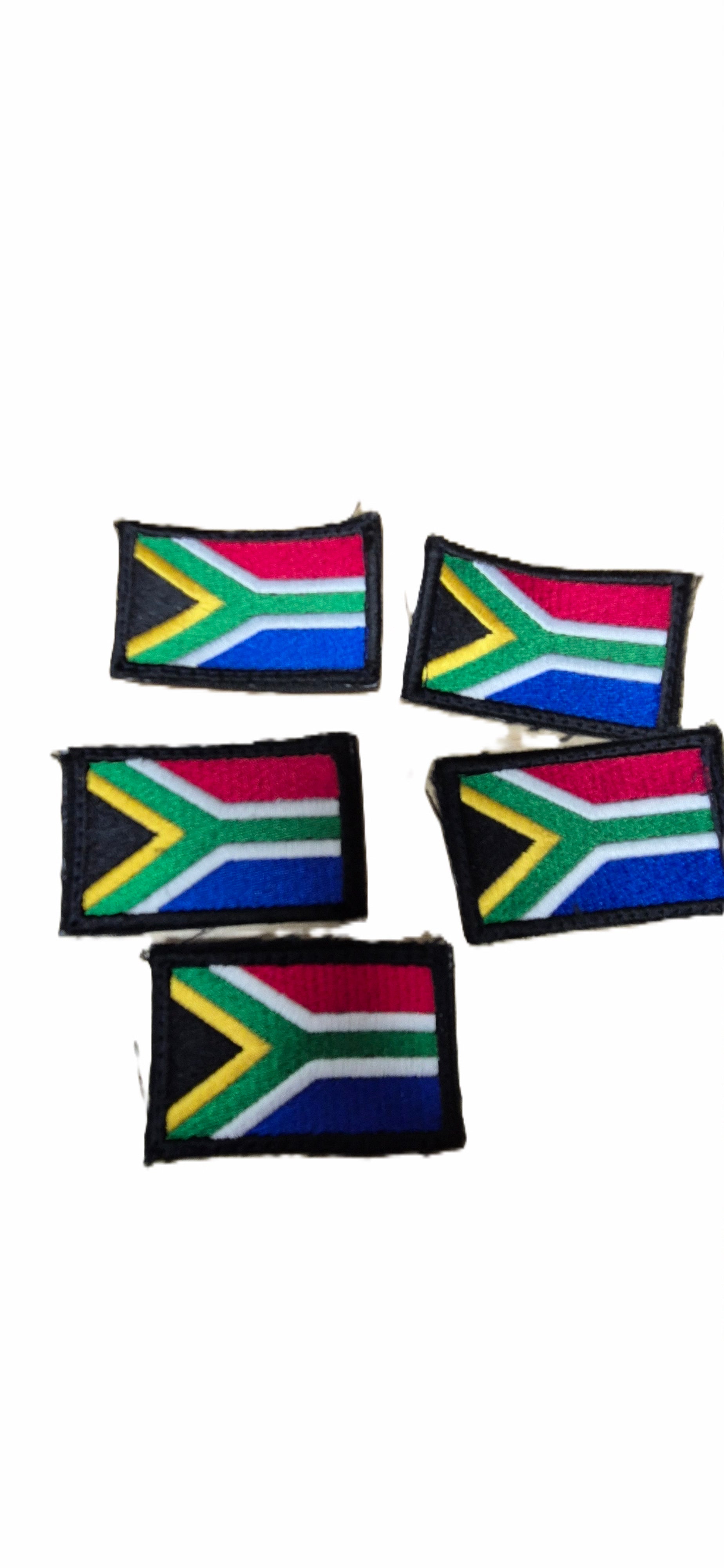 Sew on South African flag embelem