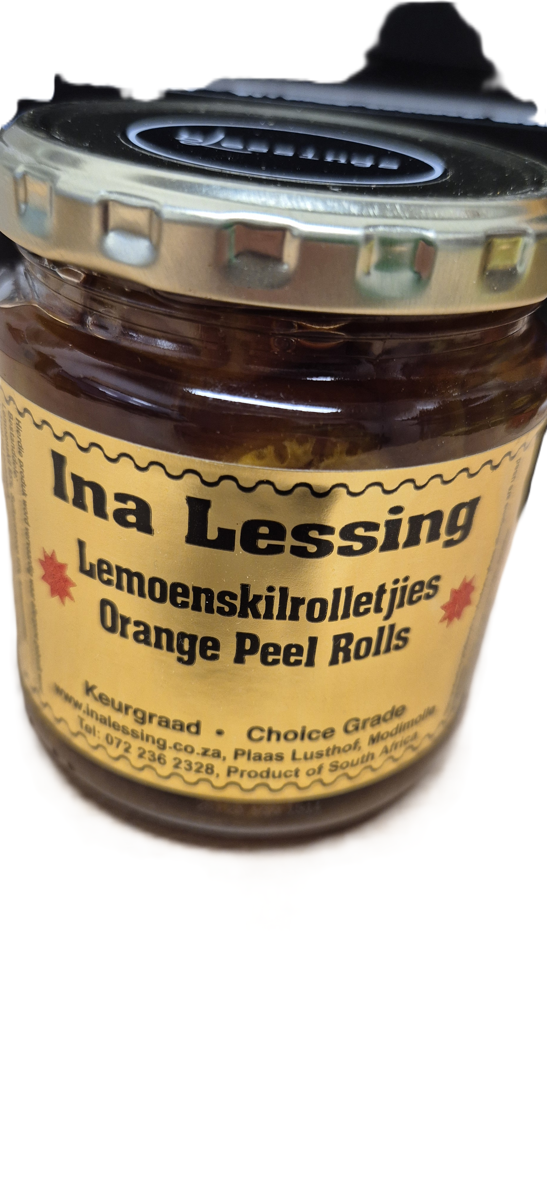 Ina Lessing Lemoenskilrolletjies (Orange peel rolls)
