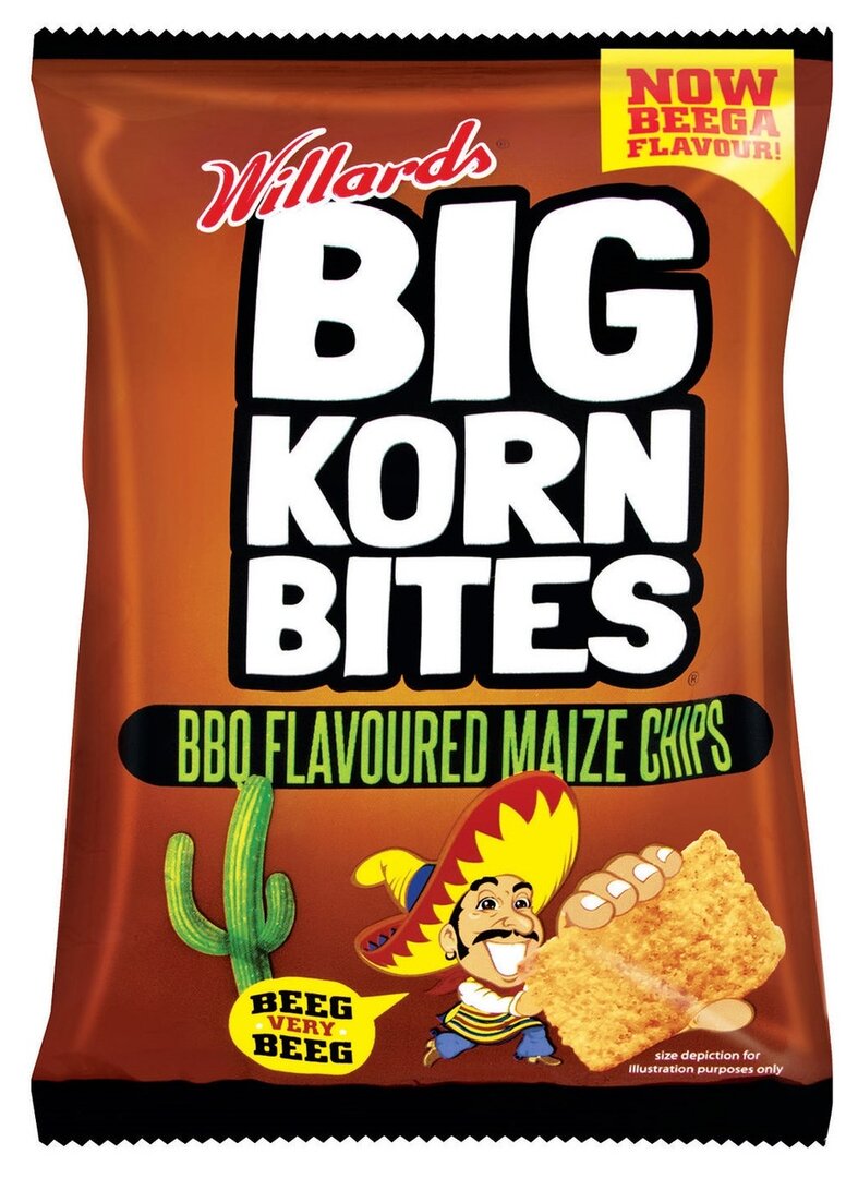 Willards Big Korn Bites  Barbeque