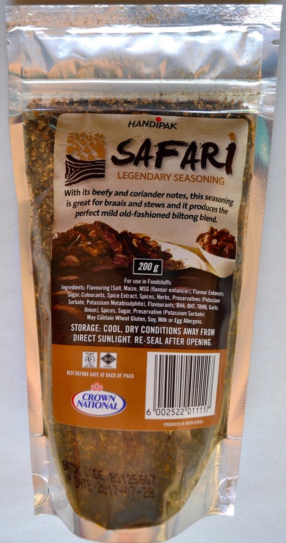 Crown National Safari Legendary Biltong Seasoning