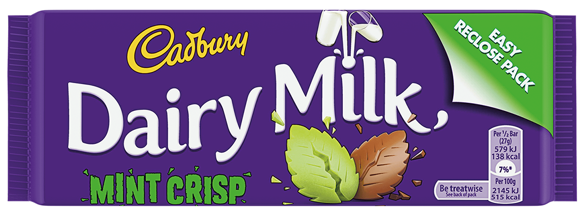 Cadbury Dairy Milk Mint Crisp