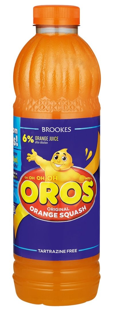 Brookes Oros Orange squash