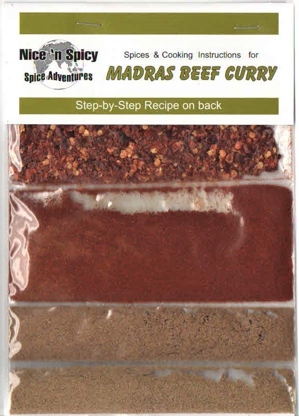 Nice 'n Spicy Madras beef curry