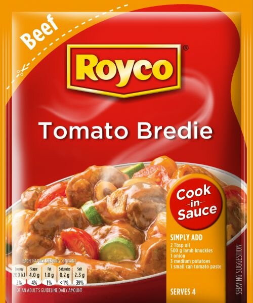 Royco Cook in Sauces Tomato bredie