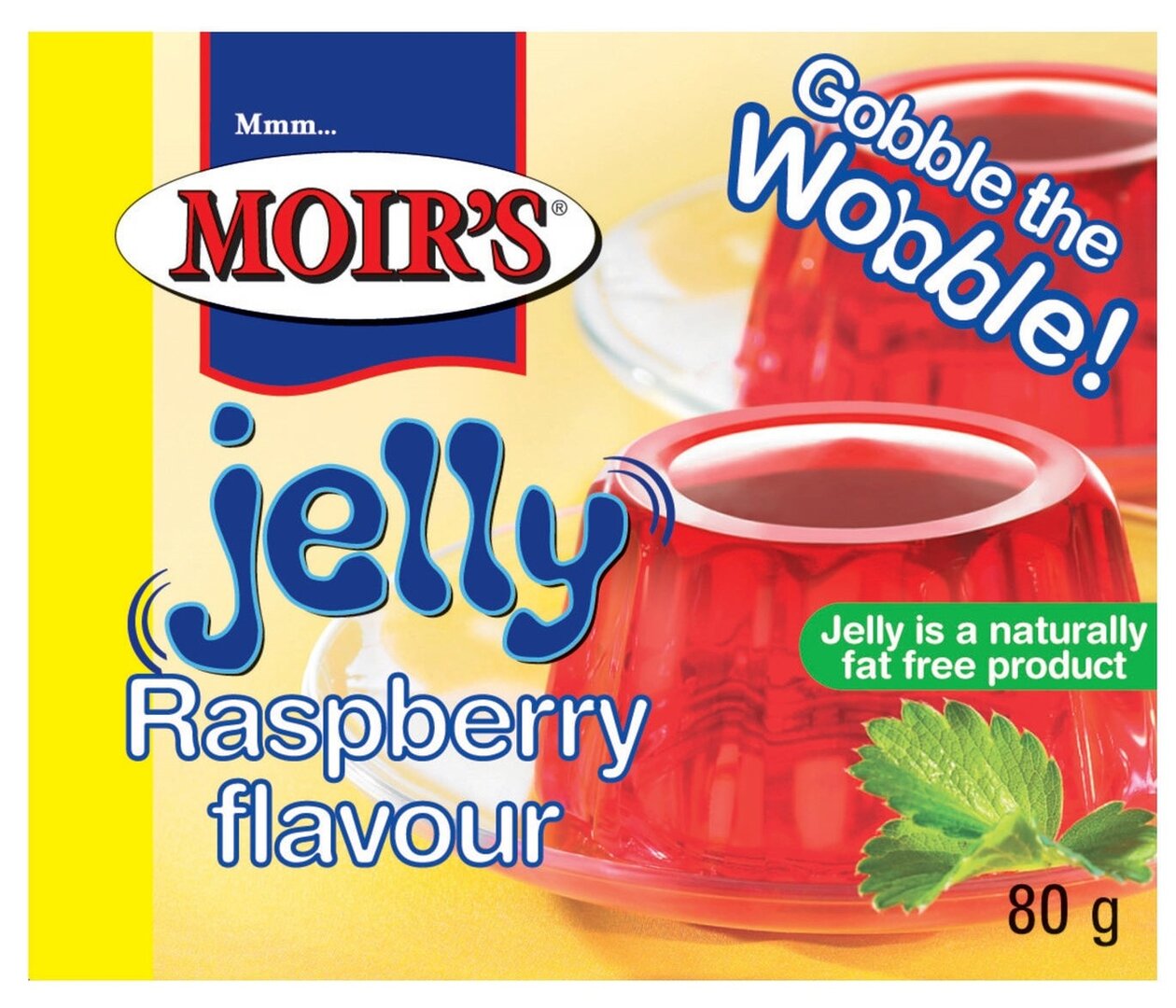 Moirs Jelly Powder  Raspberry