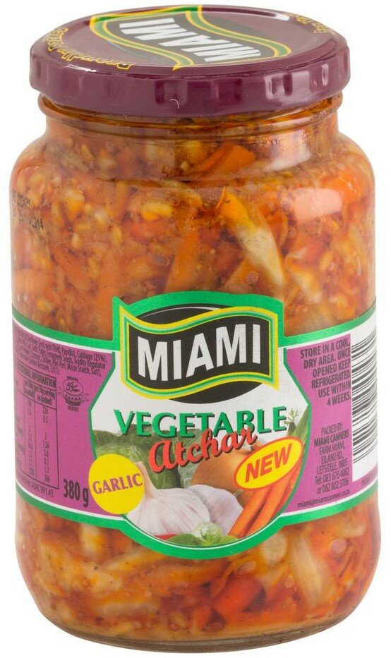 Miami Atchar Vegetable Garlic