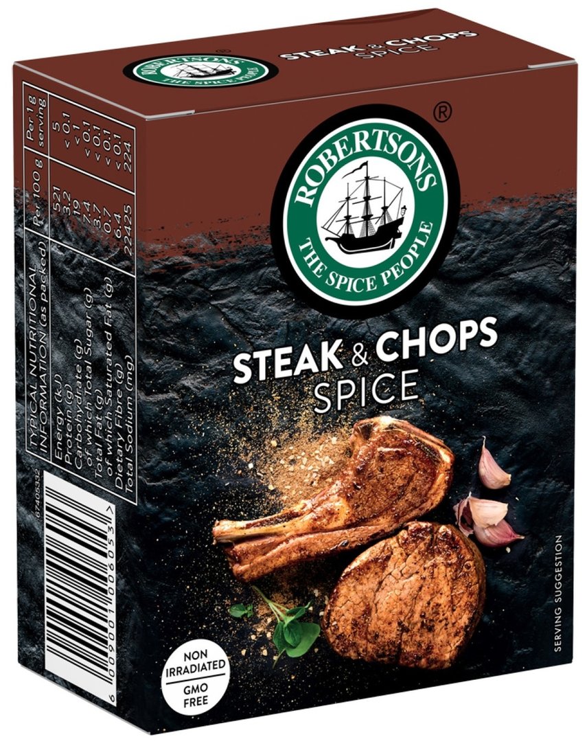 Robertsons Spice Steak & Chops Refill