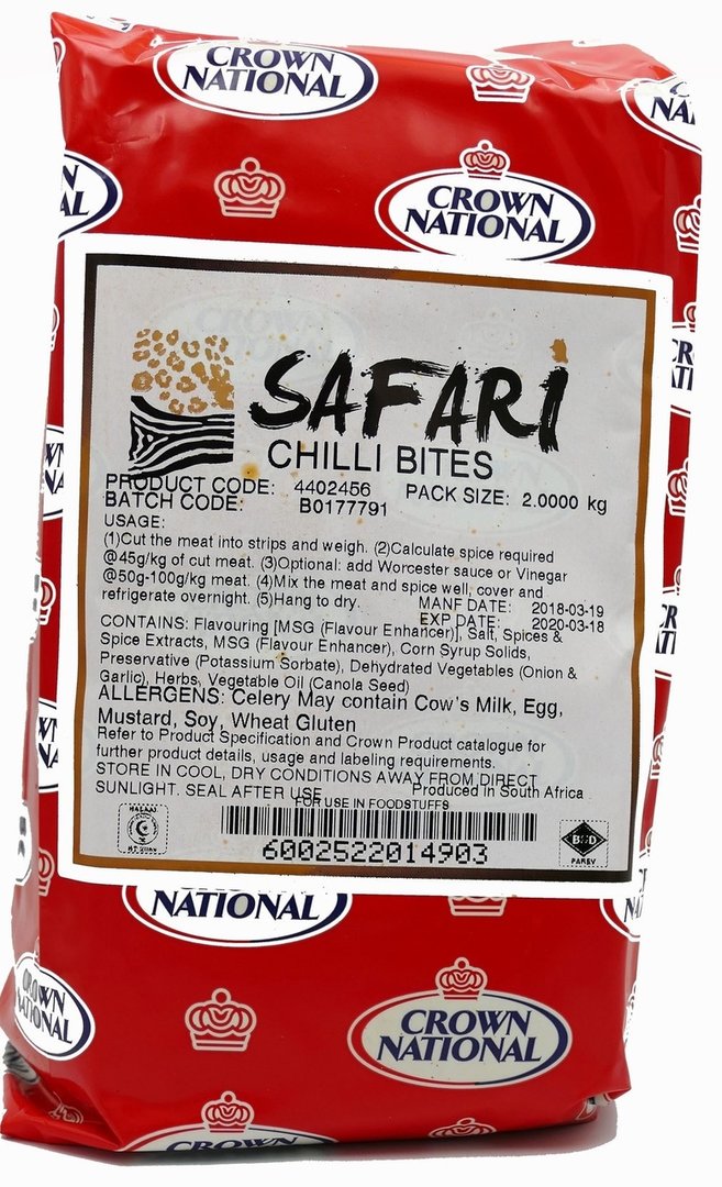 Crown National Safari Chilli Bites Seasoning