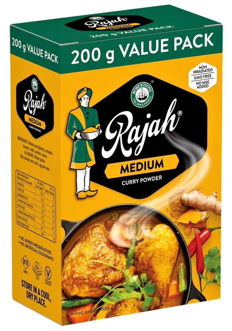 Rajah Curry Powder Medium groot