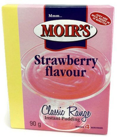 Moirs Instant Puddings Strawberry