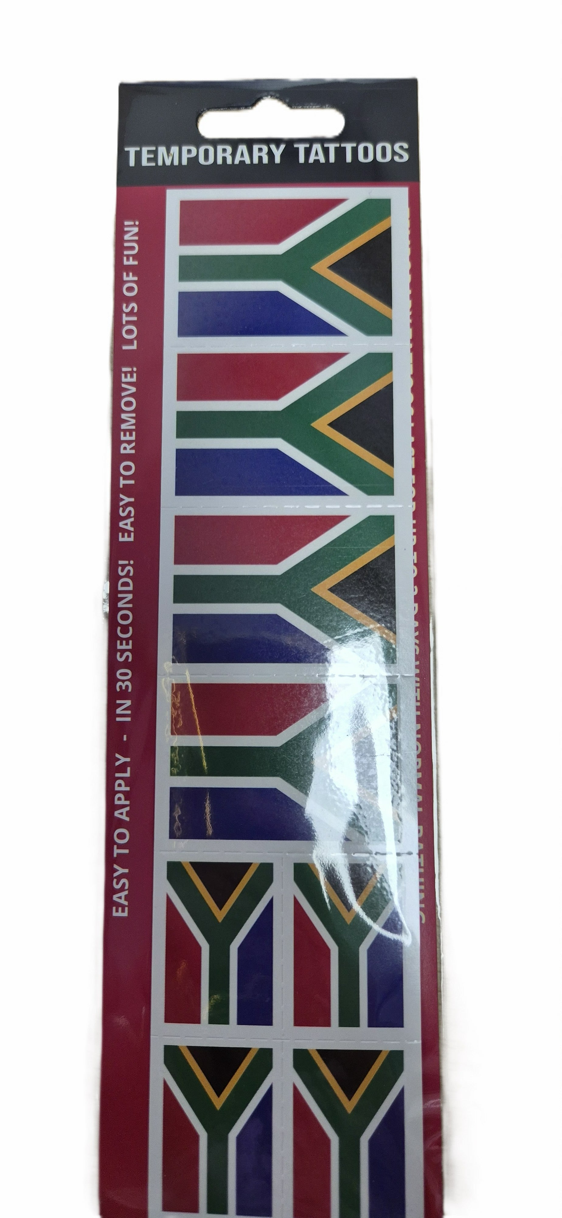 S A temporary Tattoos Square flag