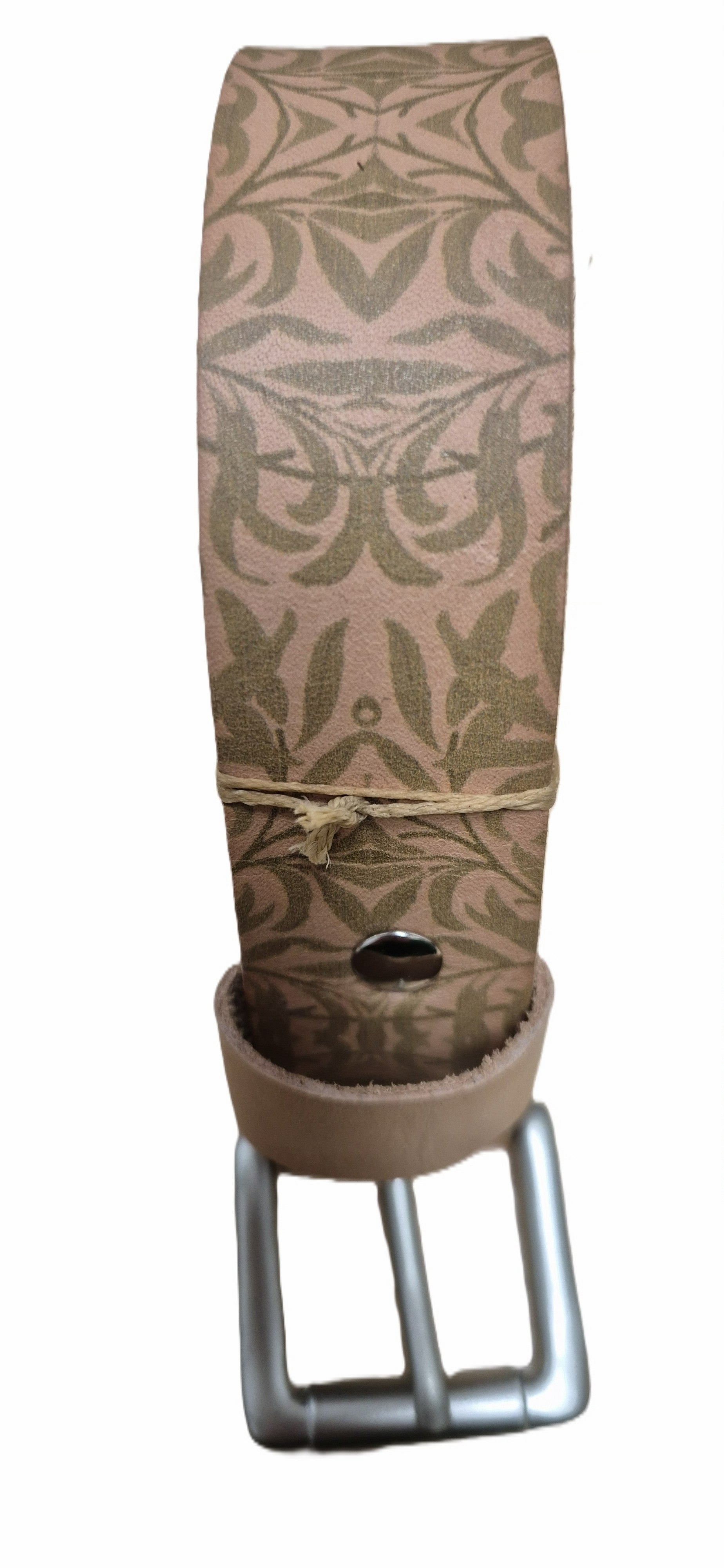 Ladies leather belt plain